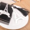 Retro Eiffel Tower Bookmarks With Tassel236